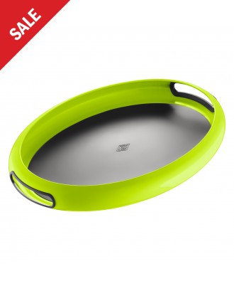 Tava pentru servire, verde lime, Spacy Tray Oval - SIMONA'S COOKSHOP